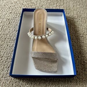 Stuart Weitzman GOLDIE 60 BLOCK SLIDE